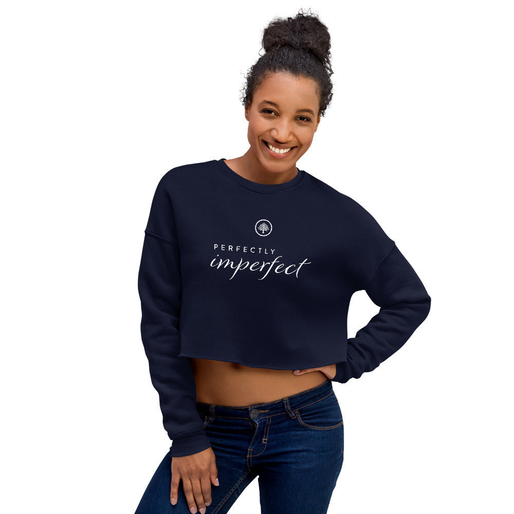 Perfectly Imperfect Crop Sweatshirt
