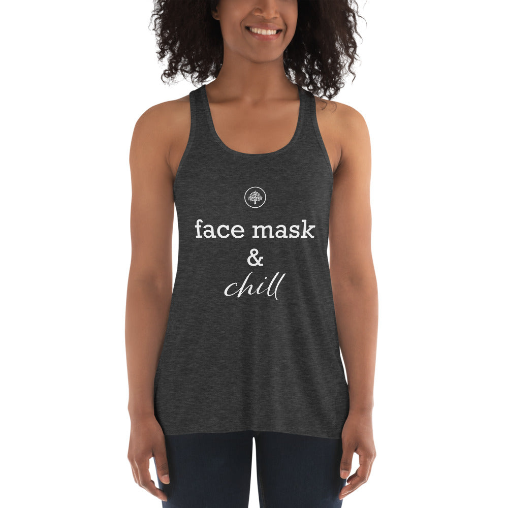 Face Mask & Chill Flowy Tank